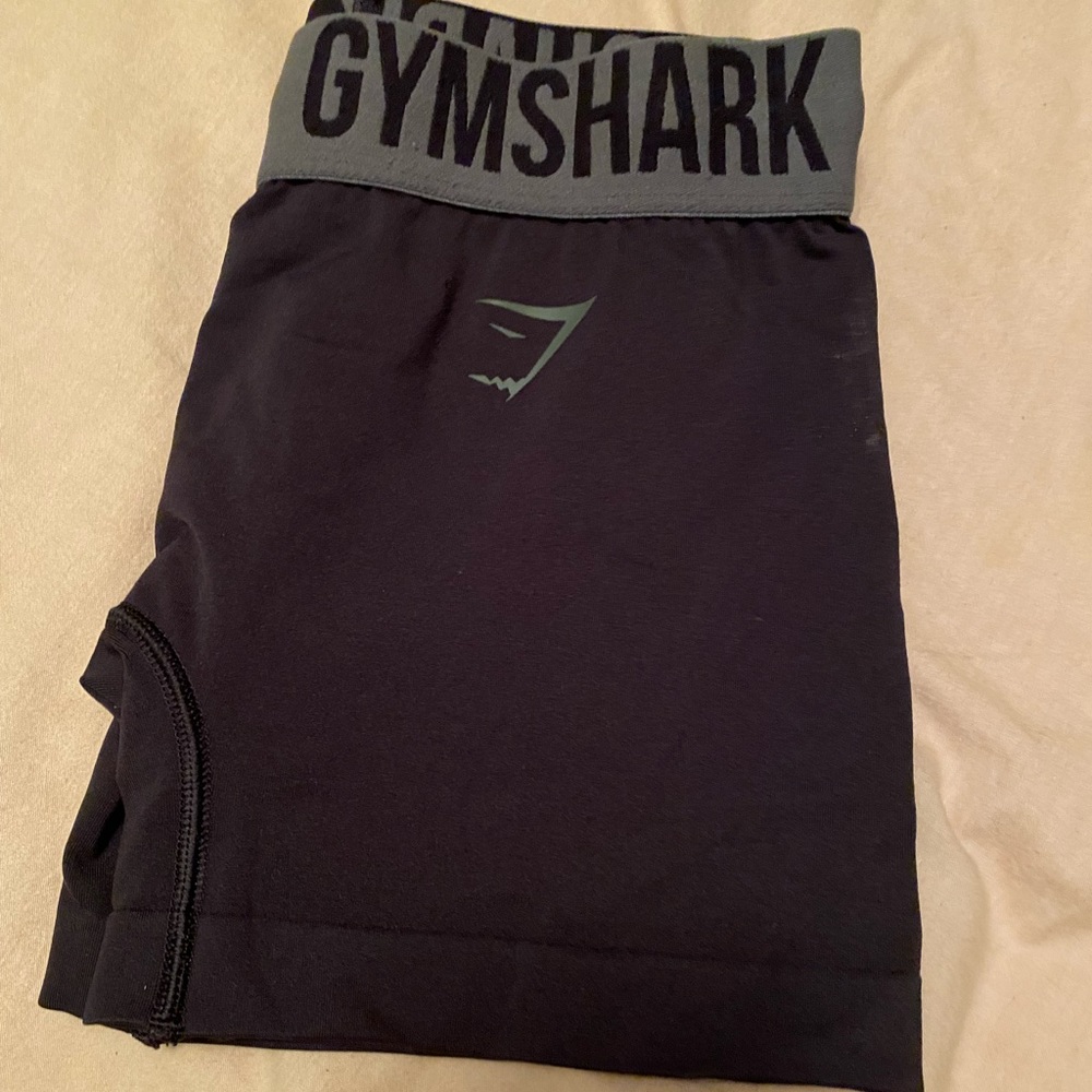 Gymshark size small black biker shorts